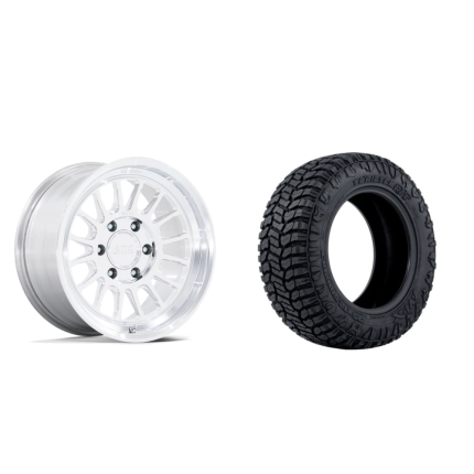 KM447 IMPACT FORGED MONOBLOCK & Trailtek RT LT285/70R17